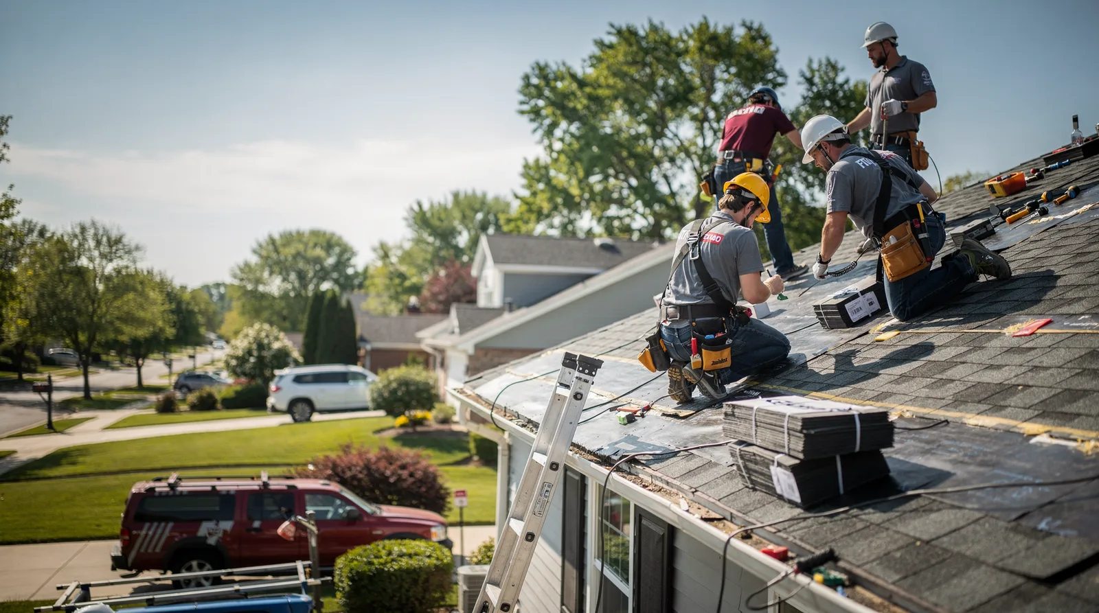 Roof Repair in Bluff Springs, IL around you